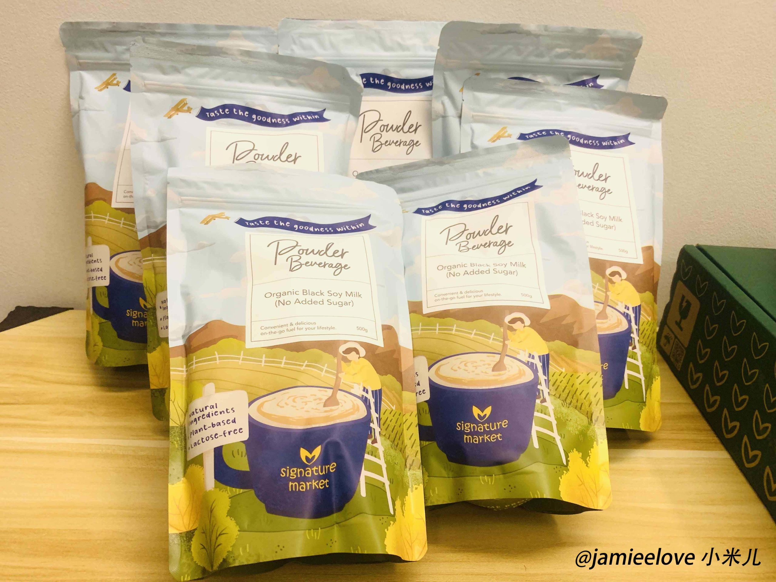 Signature Market Organic Black Soy Milk (有机黑豆奶粉) Signature Market Organic Black Soy Milk (有机黑豆奶粉)