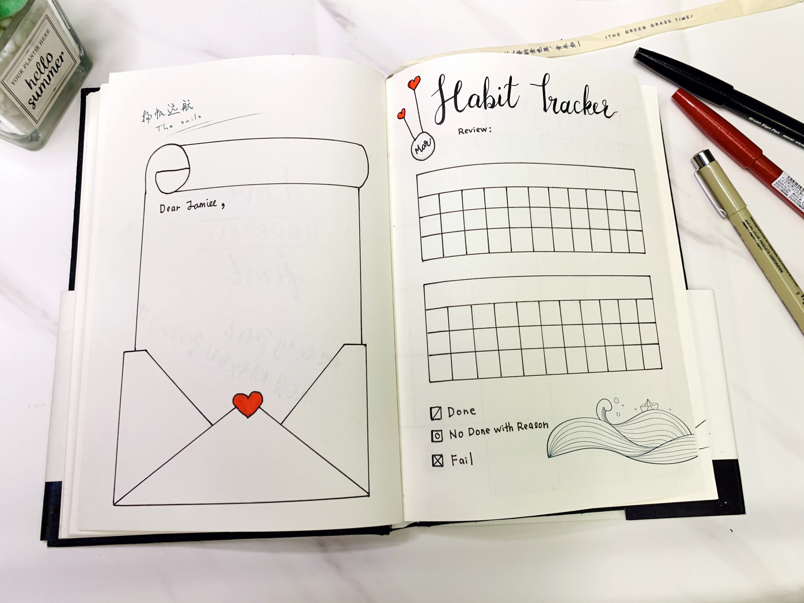 March bullet journal letter for self/三月子弹笔记给自己的一封信 March bullet journal letter for self/三月子弹笔记给自己的一封信