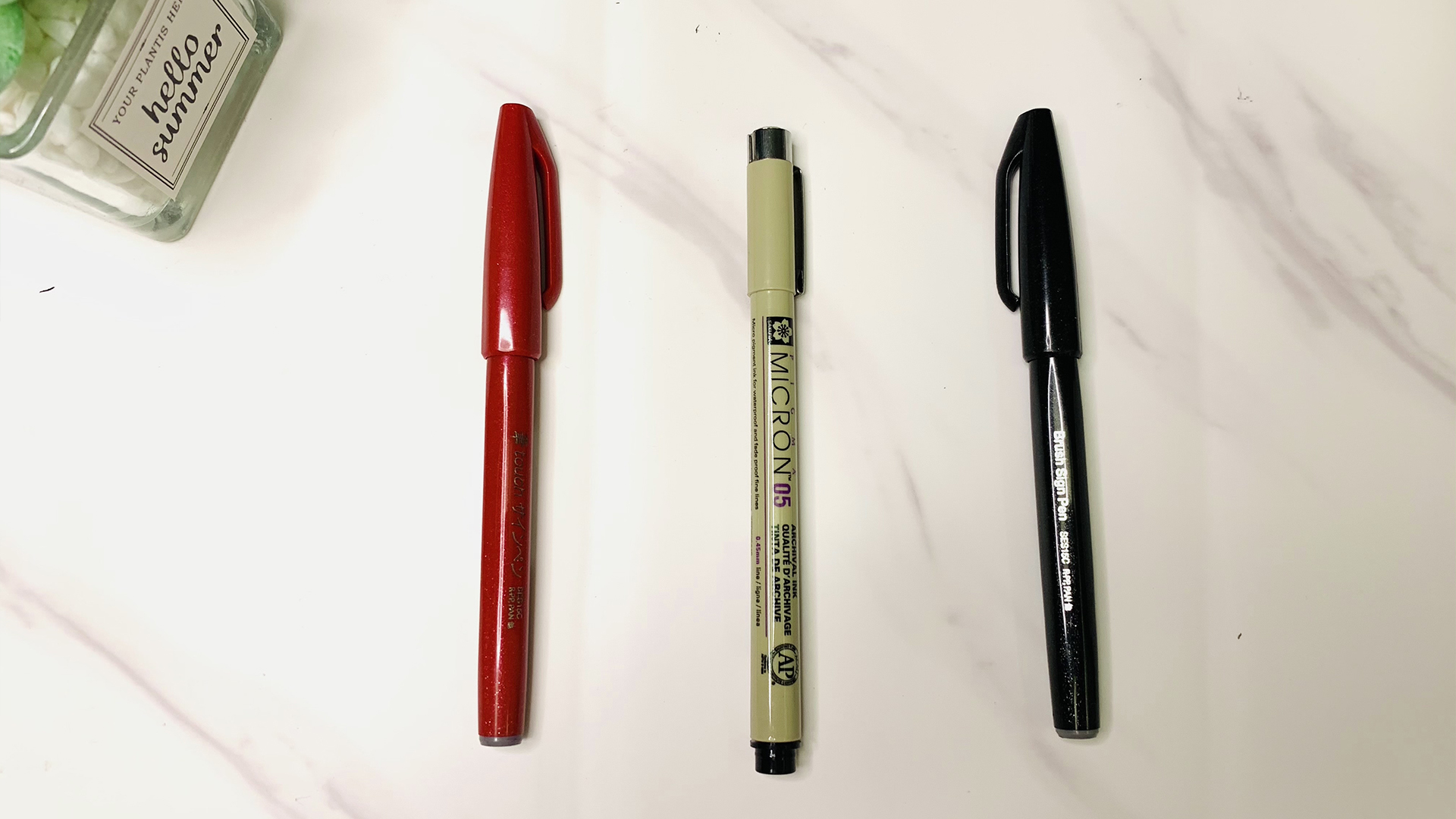 March bullet journal tool – pen 子弹笔记工具-笔 March bullet journal tool - pen 子弹笔记工具-笔