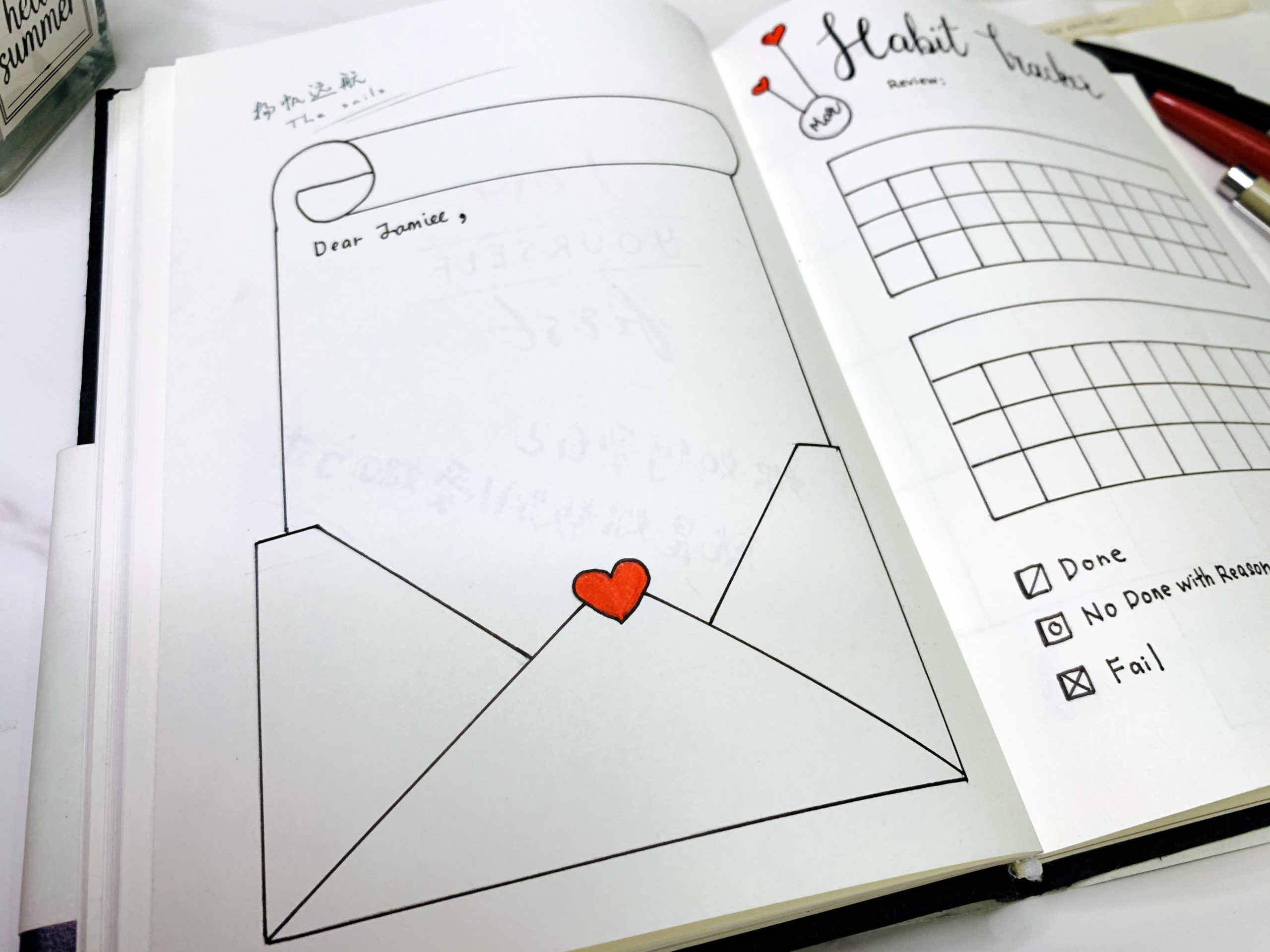 March bullet journal letter for self/三月子弹笔记给自己的一封信 March bullet journal letter for self/三月子弹笔记给自己的一封信
