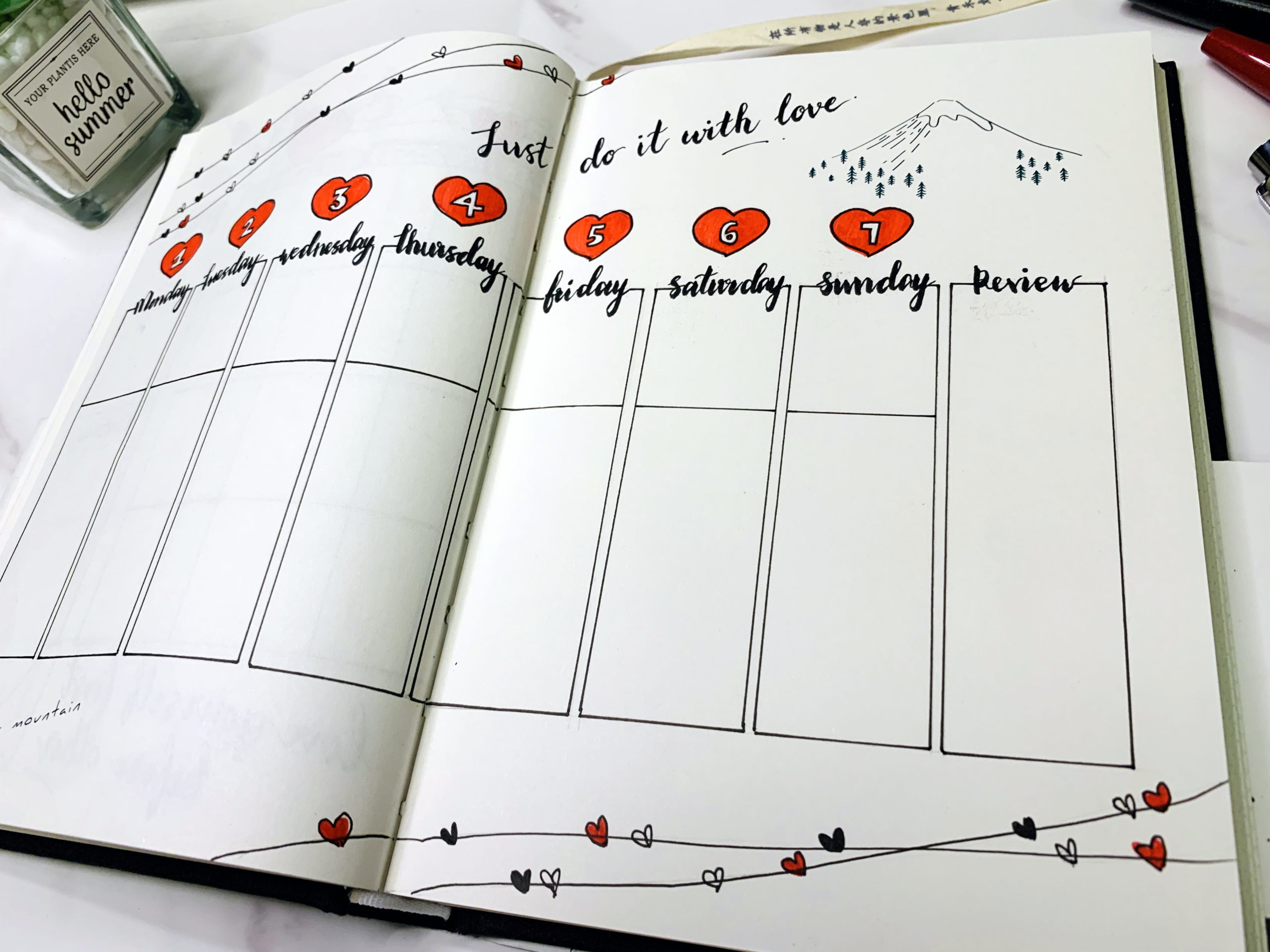 weekly plan/周计划 weekly plan/周计划