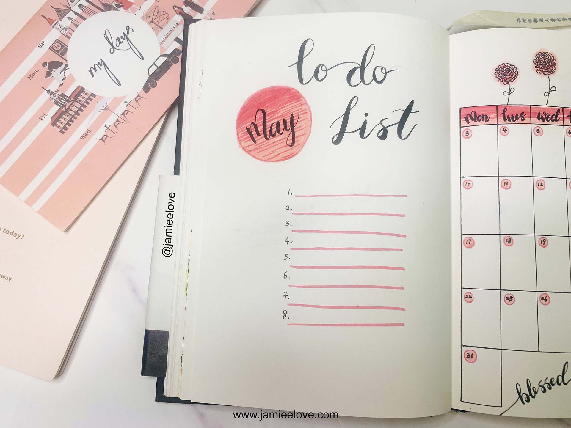 Gratitude Bullet Journal BUJO To Do List & Monthly Planner | 感恩子弹笔记周计划 Gratitude Bullet Journal BUJO To Do List & Monthly Planner | 感恩子弹笔记周计划